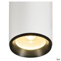 NUMINOS® XL, plafonnier intérieur, 24°, blanc/noir, LED, 36W, 3000K, variable (1005696)