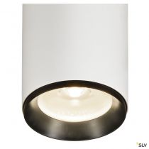 NUMINOS® XL, plafonnier intérieur, 24°, blanc/noir, LED, 36W, 4000K, variable (1005702)