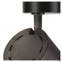 NUMINOS® XL, plafonnier intérieur, orientable, 24°, noir, LED, 36W, 2700K, variable Dali (1005741)