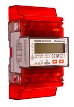 Compteur électrique modulaire triphasé/tétra 100 A RS485 Modbus Certifié MID (PRO380MODDC)