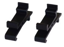 Paire d'adaptateurs rail DIN pour IPUL30, 49 mm (ADIN49)