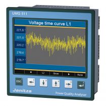 Centrale de mesure UMG 511 tri/tétra 256 Mo de mémoire qualimétrie (EN 50160) ce (5219001)