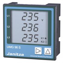 Centrale de mesure UMG 96S tétra principales grandeurs électriques et harmonique (5213009)