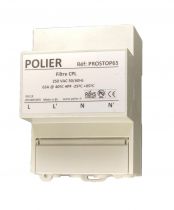 Filtre CPL bande CENELEC A, B, C et D (EN50065-1) pour compteur électrique Linky (PROSTOP65)