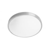 Plafonnier IP44 Tempo Ø350mm LED 16.2W 3000K Aluminium 1346lm (DE-0313-ALU)