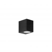 Applique IP44 Kubo Single Emission GU10 7W Noir (PX-0140-NEG)