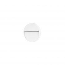 Encastrés de mur IP65 Nod Round LED 2.6W 3000K Blanc (PX-0351-BLA)