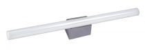 ELASTO LED 2 - Applique murale minimaliste, tube S14d non fourni, métal chromé (51203)