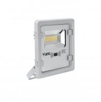 TWISTER 3 SENSOR, Proj. Ext. IP65 IK08, gris, LED 90° 25W 4000K 2600lm, a/sensor (51230)