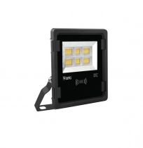 TWISTER 3 SENSOR, Proj. Ext. IP65 IK08, noir, LED 90° 70W 3000K 7000lm, a/sensor (51237)