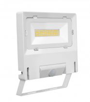 MICHELLE - Proj. Ext. IP65 IK08 blanc 110° LED intég. 50W 3000K + détecteur PIR (51244)