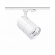 PROJECTEUR ASTON BLANC ALUMINIUM 20W 220-240V 15o/38o/60o LED EDISON POUR RAIL 2 700K(4035)