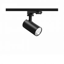 PICOLO NOIR LED 9.5W 15º/38º/60º SWITCH 2700K3000K/4000K PROJECTEUR SUR RAIL(4438)