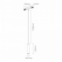 ALP SUSPENSION BLANC 4,5W 38º 2700K(4791)