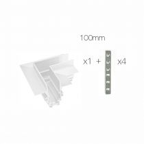 UNION EN L INTEGRE CARRIL MAGNET. BLANC<br />
(4640)