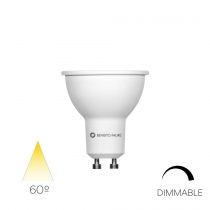 Lampe CROCHET GU10 6W 220-240V 60º EFFET DICHROÏQUE DIMMABLE LED 2.700K (3654-N)