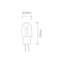 Lampe G4 1,3W 12V 360º UNIFORM-LINE LED 3.000K (130L006-2)