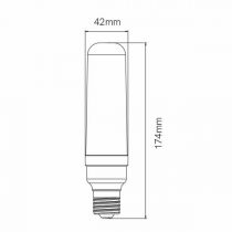 Lampe PL T40 10W E27 220V 360º LED 3.000K (582L016T40E-C3)