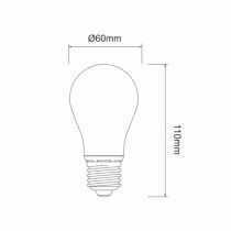 Lampe STANDARD 10W E27 220-240V 360º DIMMABLE LED 3.000K (592125R-C3)
