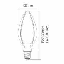 Lampe NOA LED 85W. E40 2700K (3900)