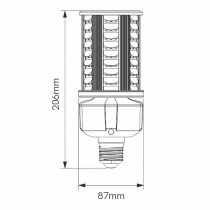 Lampe OBO LED 36W E27 100-240V 2200K (3911)