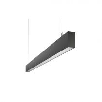 Luminaire intérieur NEXUS DE 1130mm - 40W - 3486Lm - 2700-5000K - TUYA - Noir  (443972)