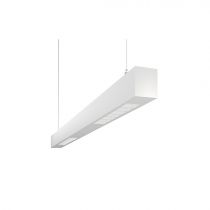 Luminaire d'intérieur FLY DE 1130mm - 28W - 3136 Lm-3000K - ON/OFF - Blanc (694311)