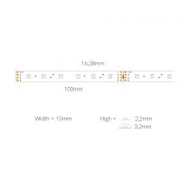 BANDE 1 MT FINE-46 60LED/M 24 VDC 14W/M RVB IP20 (46460)