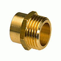 MANCHON 243GC CU 15 - M 1/2 RACCORD LAITON FER CUIVRE (243GC1515)