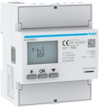 COMPTEUR TRI 80A MBUS MID (ECM380D)