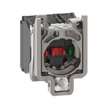 Harmony XB4 - corps de bouton - 2O+1F - raccordement vis-étrier (ZB4BZ141)