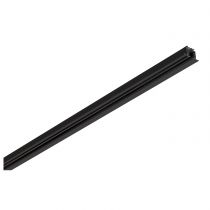 S-TRACK, rail 2m pour système rail encastré 3 allumages 230V, intérieur, noir (1006513)