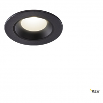 NUMINOS® XS, encastré de plafond intérieur, 20°, noir, LED, 7W, 4000K, IP20/IP44 (1005535)