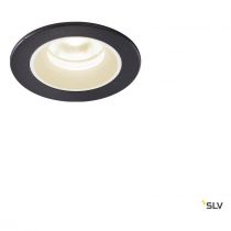 NUMINOS® XS, encastré de plafond int, 55°, noir/blanc, LED, 7W, 4000K, IP20/IP44 (1005542)