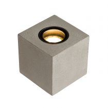 CONCRETO, luminaire mobile, extérieur, carré, gris, GU10, 10 W max, 240V, IP 65 (1006409)