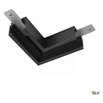 48V TRACK, Connecteur 90° mécanique, pour rail en saillie standard, droite, noir (1006577)