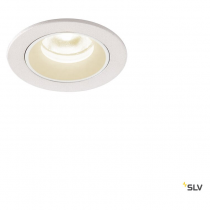 NUMINOS® XS, encastré de plafond int, 20°, blanc, LED, 7W, 4000K, IP20/IP44 (1005545)