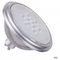 Source LED QPAR111, GU10, argent, 7,3W, 4000K (1005296)