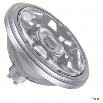 Source LED QPAR111, GU10, argent, 12,5W, 2700K, variable (1005275)