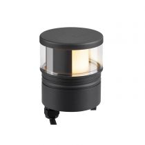 M-POL, tête de lampe borne, extérieur,  anthracite, LED, 11 W, 2700/3000K, IP 65 (1006387)