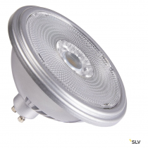 Source LED QPAR111, GU10, argent, 12,5W, 2700K, variable (1005276)