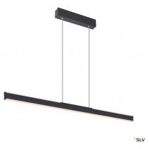 ONE LINEAR 100, suspension int, up/down, noir, LED, 24W, 2700/3000K, variable (1006185)