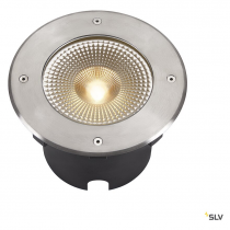 ROCCI 200, encastré de sol extérieur, rond, inox, LED, 16W, 3000K, IP65/IP67 (1006104)