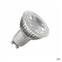 Source LED QPAR51, GU10, argent, 6W, 2200-2700K, Dim to warm (1005273)