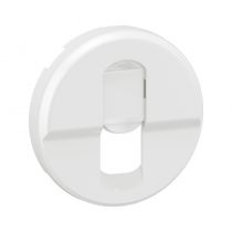 Enjoliveur prise simple RJ45 Céliane - Blanc (CB0346)