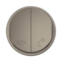 Enjoliveur commande de lampes entrée bureau Céliane - Titanium (CT0022)