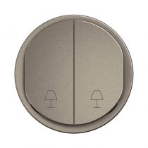 Enjoliveur commande lampes de chevet Céliane - Titanium (CT0023)