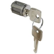 Barillet à clé type 1242 E - pour porte métal ou vitrée XL³ - avec 1 jeu 2 clés (020293)