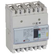 Disj puissance DPX³ 160 - magnéto-thermique - 16 kA - 4P - 100 A (420015)