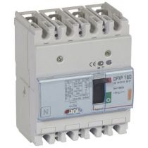 Disj puissance DPX³ 160 - magnéto-thermique - 25 kA - 4P - 160 A (420057)